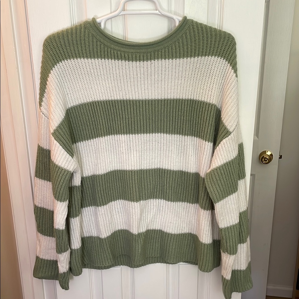 Oversized Striped Sweater